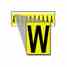 Brady 1530-W 15 Series Number & Letter Card