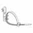 Cooper B-line BF1-CT2 Cooper B-Line  Cable Tie Vertical Flangehanger Turkey