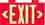 Brady 90885B Exit Sign Turkey