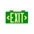 Brady 90842B Photolum Exit Sgn 2 Sided W/mount Grn Turkey