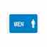 Brady 47671 B555 Safety Signs 7x10 Wht/blu