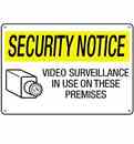 Brady 95496 Security Notice Sign