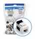 Leviton 5G108-BW5 White Category 5e Snap in Connector