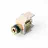 Leviton 40833-BTE Almond Binding Post Adapter *Black Stripe*