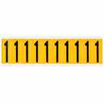 Brady 1534-1 15 Series Number & Letter Card Turkey