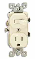 Leviton T5225-A 15 Amp Tamper Resistant Combination Switch Turkey
