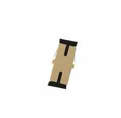 Leviton 49884-MAS Adpt Sc Splx Phos Beige