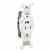 Leviton 8210-W Hospital Grade Single Receptacle Turkey