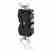 Leviton TBR15-E 15 Amp Duplex Receptacle Turkey
