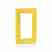Leviton 3060-Y 1g Decora Cover Plate Turkey
