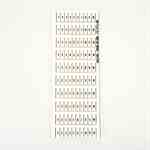 Abb 1SNK 140 011 R0000 ABB Entrelec  MC512PA Horizontal Marking Cards