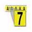 Brady 1560-7 15 Series Number & Letter Card Turkey