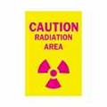 Brady 74829 Radiation & Laser Sign