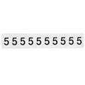 Brady 9713-5 97 Series Number & Letter Card