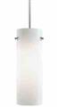Juno Lighting TLP324OPAL Decorative Pendant Cylinder Glass Shade
