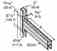 Cooper B-line B297-24ZN Cooper B-Line  Double Channel Bracket