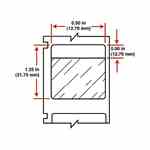 Brady WML-305-292 0500 In X 1250 In (1270 Mm X 3175 Mm) Turkiye
