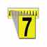 Brady 1530-7 15 Series Number & Letter Card Turkiye