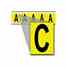 Brady 3460-C 34 Series Number & Letter Card Turkiye