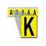 Brady 3460-K 34 Series Number & Letter Card Turkiye