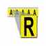Brady 3460-R 34 Series Number & Letter Card Turkiye