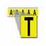 Brady 3460-T 34 Series Number & Letter Card Turkiye