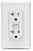 Leviton LEVAGTR2W 20A Combination GFI Turkiye