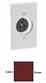 Leviton 5261-CH Recept Clockhanger Turkiye