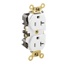 Leviton 5362-W Duplex Receptacle Turkiye