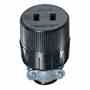 Leviton 612 Rub Conn Blk Turkiye