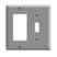 Leviton 80405-GY Comb Wallplate Turkiye