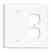 Leviton 80508-I Combo Wallplate Turkiye