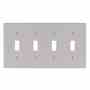 Leviton 80712-GY Toggle Wallplate Turkiye