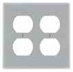 Leviton 80716-GY Duplex Wallplate Turkiye