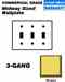 Leviton 81011 Toggle Wallplate Turkiye
