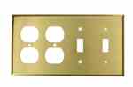 Leviton 81045 Combo Wallplate Turkiye