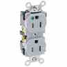 Leviton 8200-GY Hospital Grade Duplex Receptacle Turkiye