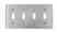Leviton 83012 Toggle Wallplate Turkiye