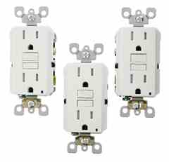 Leviton X7599-3W 15a125v Slm Tr Gfci 3pk Turkiye