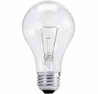 Philips Lighting 60A / CL / LL 120V 12 / 2 PS TP 60A/CL/LL 120V 12/2 PS TP 60 Watt Bulb A19 Clear Incandescent Turkiye