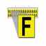 Brady 1520-F 15 Series Number & Letter Card Turkiye