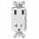 Leviton T5830-T Receptacle / USB Charger Combo Turkiye