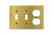 Leviton 81021 Combo Wallplate Turkiye