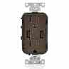 Leviton T5632-B Receptacle / USB Charger Combo Turkiye