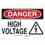 Brady 131706 Danger High Voltage Sticker Turkiye