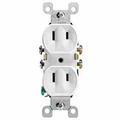 Leviton 223-W Duplex Receptacle Turkiye