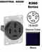 Leviton 8360 60 Amp Flush Mount Receptacle Turkiye