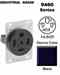 Leviton 9460 60 Amp Flush Mount Receptacle Turkiye