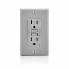 Leviton GFNT1-GY GFCI Receptacle Turkiye