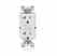 Leviton GFWT2-GY Tamper/Weather Resistant GFCI Receptacle Turkiye